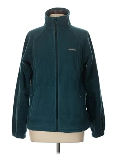 Pre-owned Columbia Sweatshirt In Teal