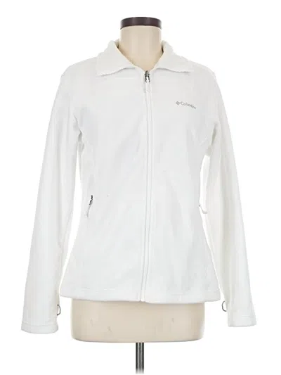 Pre-owned Columbia Sweatshirt In White