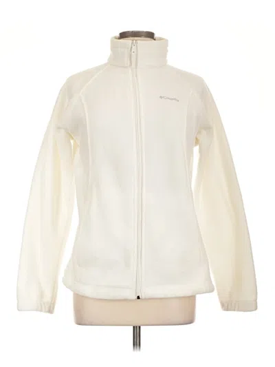 Pre-owned Columbia Sweatshirt In White