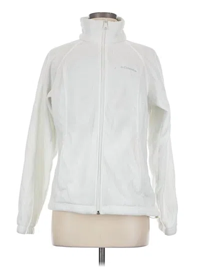 Pre-owned Columbia Sweatshirt In White