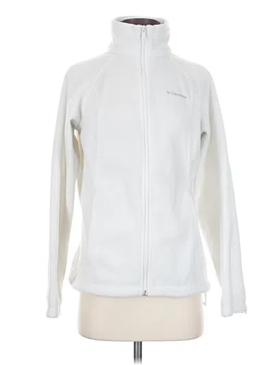 Pre-owned Columbia Sweatshirt In White