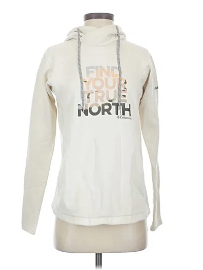 Pre-owned Columbia Sweatshirt In White