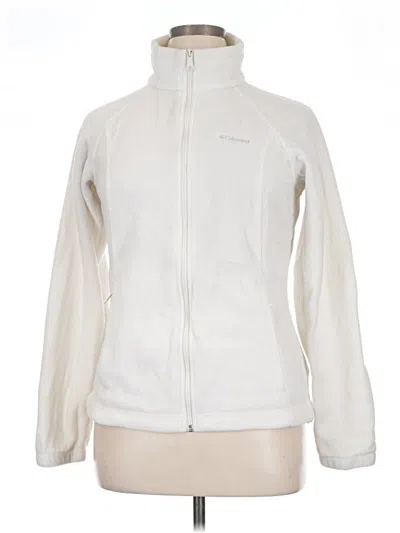 Pre-owned Columbia Sweatshirt In White