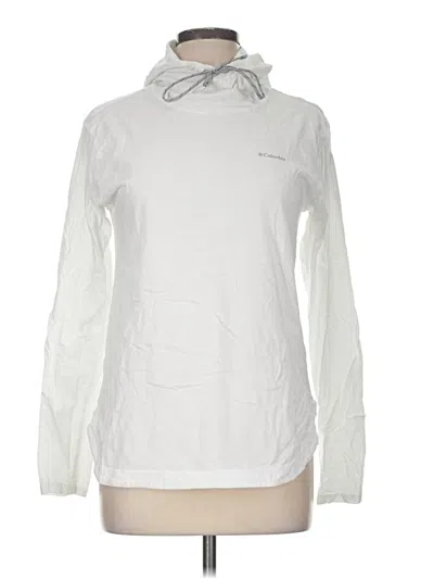 Pre-owned Columbia Sweatshirt In White