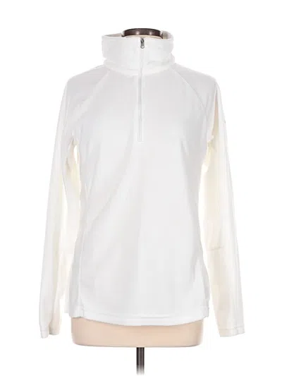 Pre-owned Columbia Sweatshirt In White