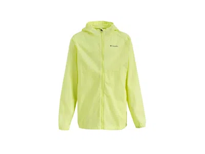 Columbia Switchback Ii Jacket (little Kid/big Kid) Girl's Coat Citron Haze : Md (10-12 Big Kid), Nylon In Green