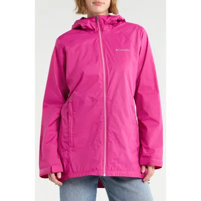 Columbia Switchback Ii Lined Long Jacket In Pink