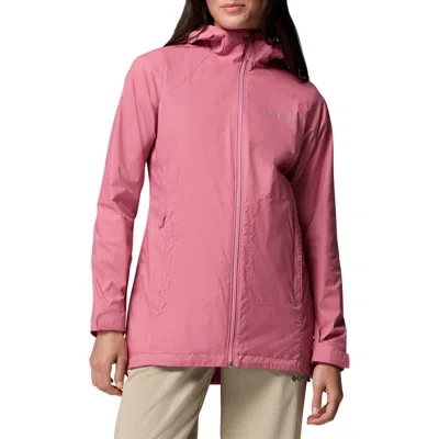 Columbia Switchback Ii Lined Long Jacket In Pink