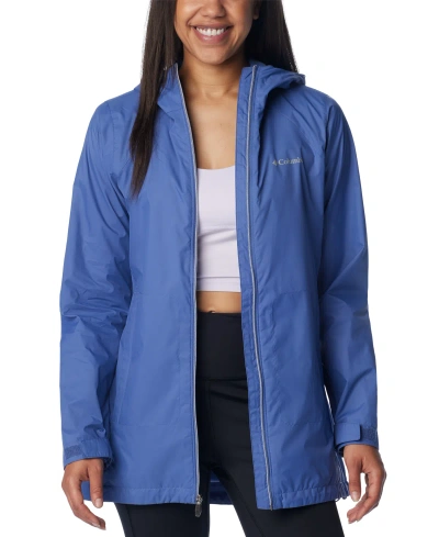 Columbia Switchback Long Lined Rain Jacket In Eve