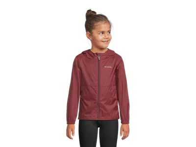 Columbia Kids' Switchbacktm Ii Jacket (toddler) Girl's Clothing Rich Wine : 3 Toddler, Nylon/polyester In Burgundy