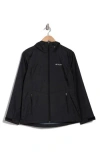 Columbia Sycamore Spring Ii Water Repellent Rain Jacket In Black