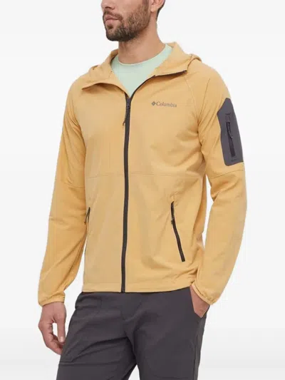 Columbia Tall Heights Hooded Lightweight Jacket In Yellow