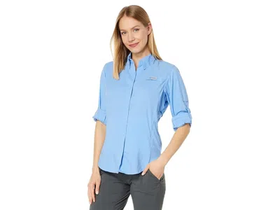 Columbia Tamiamitm Ii Long Sleeve Shirt In Blue