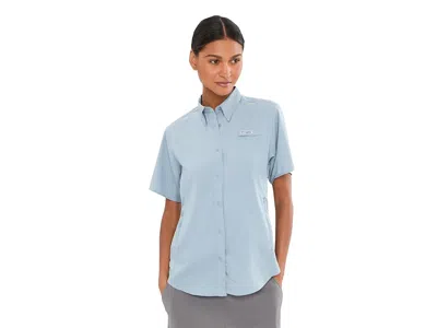 Columbia Tamiamitm Ii Short Sleeve Shirt Women's Short Sleeve Button Up Dockside Blue: Xs