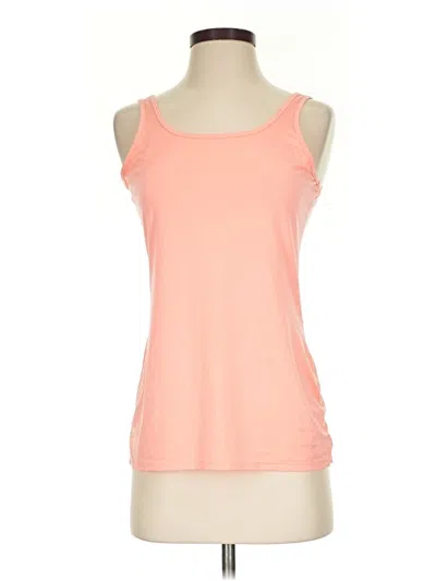 Pre-owned Columbia Tank Top Orange Strapless Neckline Tops