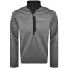 Columbia Tech Fleece Half Zip Sweatshirt Grey In Grey