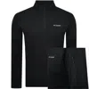 Columbia Tech Half Zip Sweatshirt Black In Black