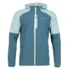 Columbia Tech Softshell Hoody Everblue Crushed Blue In Blue