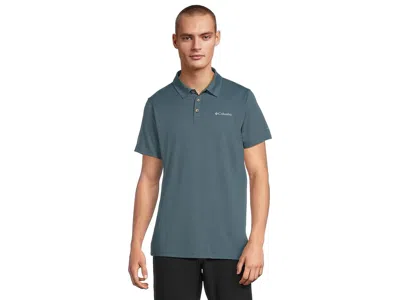 Columbia Tech Trail Utility Polo In Green