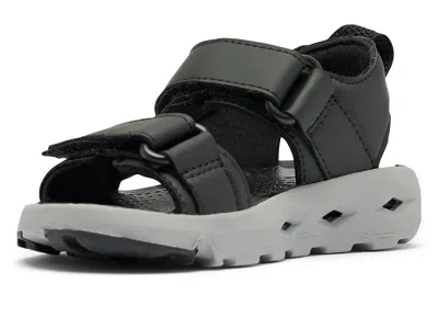 Columbia Techsun Adventure (toddler/little Kid/big Kid) Kids Shoes Black/white : 2 Little Kid M, Synthetic In Multi