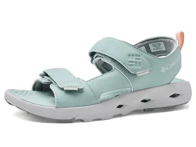 Columbia Techsun Adventure (toddler/little Kid/big Kid) Kids Shoes Crushed Blue/blush Rose : 9 Toddler M, Syn In Green