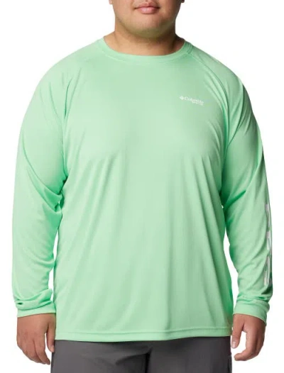 Columbia Terminal Tackle Shirt In Ocean Mint White