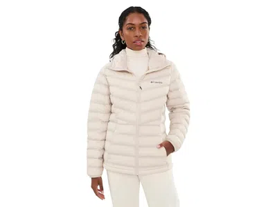 Columbia Terwilliger Trail Heat Seal Hooded Jacket Women's Coat Dark Stone: Lg, Polyester In Multi