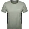 Columbia Three Pitch Crew Neck T Shirt Green In Green