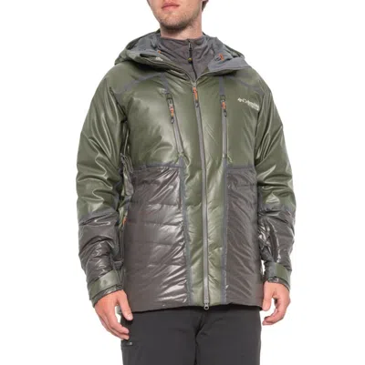 Pre-owned Columbia Titanium Outdry Extreme Diamond Piste Jacket Multi Sz & Color $650 In Green