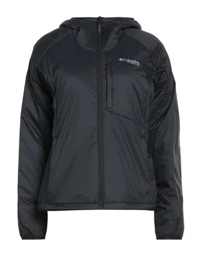 Columbia Titanium Woman Jacket Black Size L Nylon
