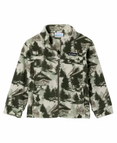 Columbia Babies' Toddler Boys' 2t-4t Zing Iii Full-zip Fleece Sweater In Multi