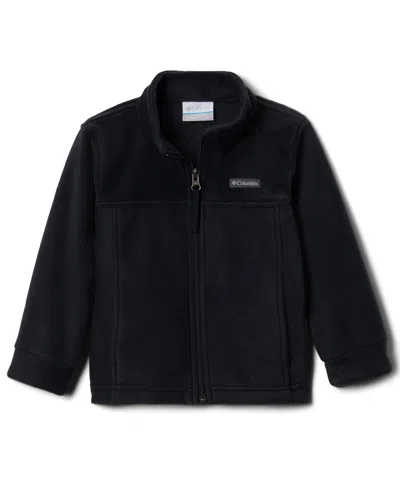 Columbia Babies' Toddler Boys Steens Mountain Fleece Jacket In Black