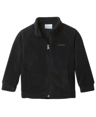 Columbia Babies' Toddler Girls Benton Springs Fleece Jacket In Black