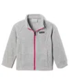 Columbia Toddler Girls Benton Springs Fleece Jacket In Gray