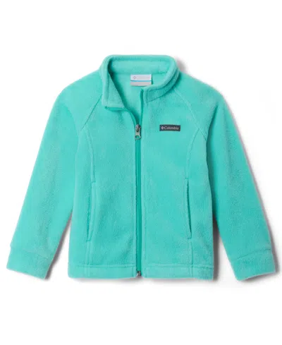 Columbia Babies' Toddler Girls Benton Springs Fleece Jacket In Green