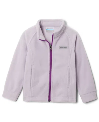 Columbia Babies' Toddler Girls Benton Springs Fleece Jacket In Purple