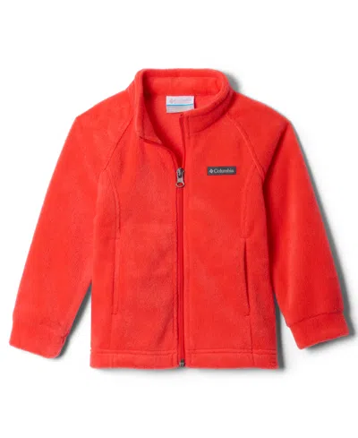 Columbia Babies' Toddler Girls Benton Springs Fleece Jacket In Red