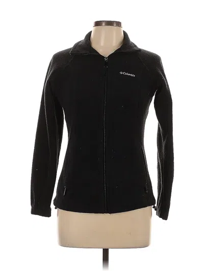 Pre-owned Columbia Track Jacket In Black