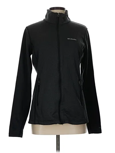 Pre-owned Columbia Track Jacket In Black