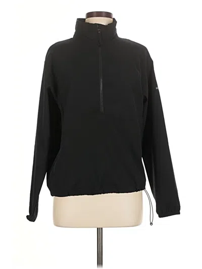 Pre-owned Columbia Track Jacket In Black