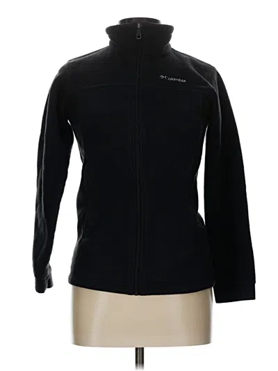 Pre-owned Columbia Track Jacket In Black