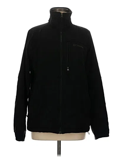 Pre-owned Columbia Track Jacket In Black