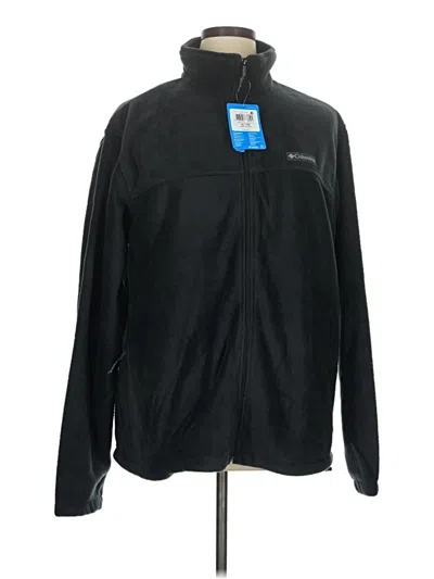 Pre-owned Columbia Track Jacket In Black