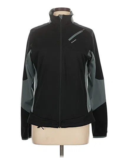 Pre-owned Columbia Track Jacket In Black