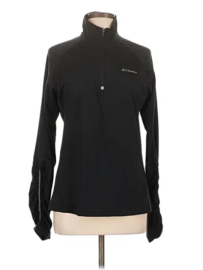 Pre-owned Columbia Track Jacket In Black