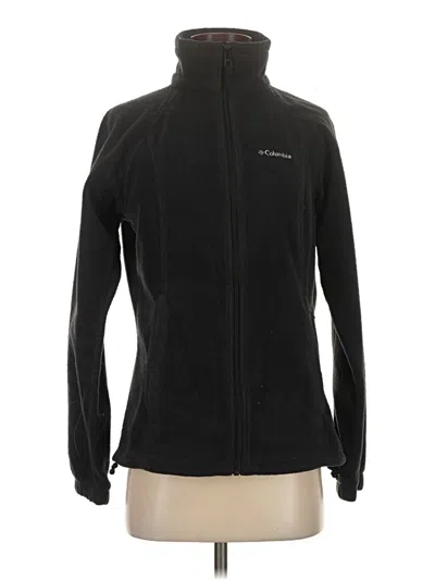 Pre-owned Columbia Track Jacket In Black