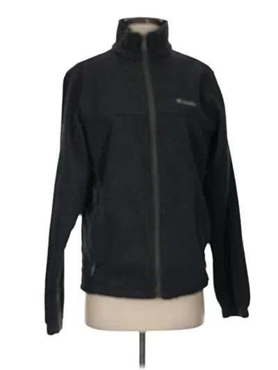 Pre-owned Columbia Track Jacket In Black