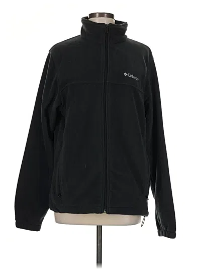 Pre-owned Columbia Track Jacket In Black