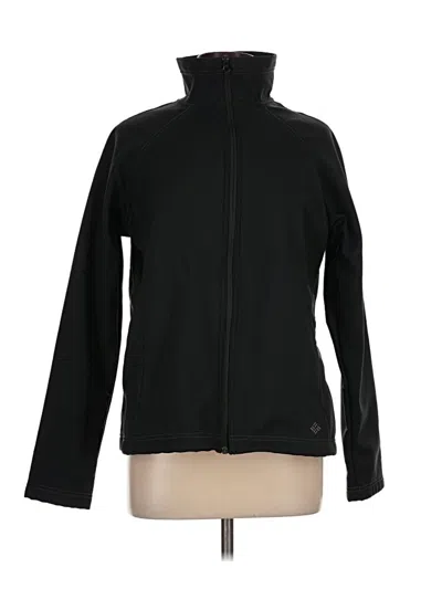 Pre-owned Columbia Track Jacket In Black