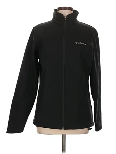 Pre-owned Columbia Track Jacket In Black